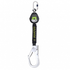 KRATOS VALSTOP MET KARABIJNHAAK EN STEIGERHAAK